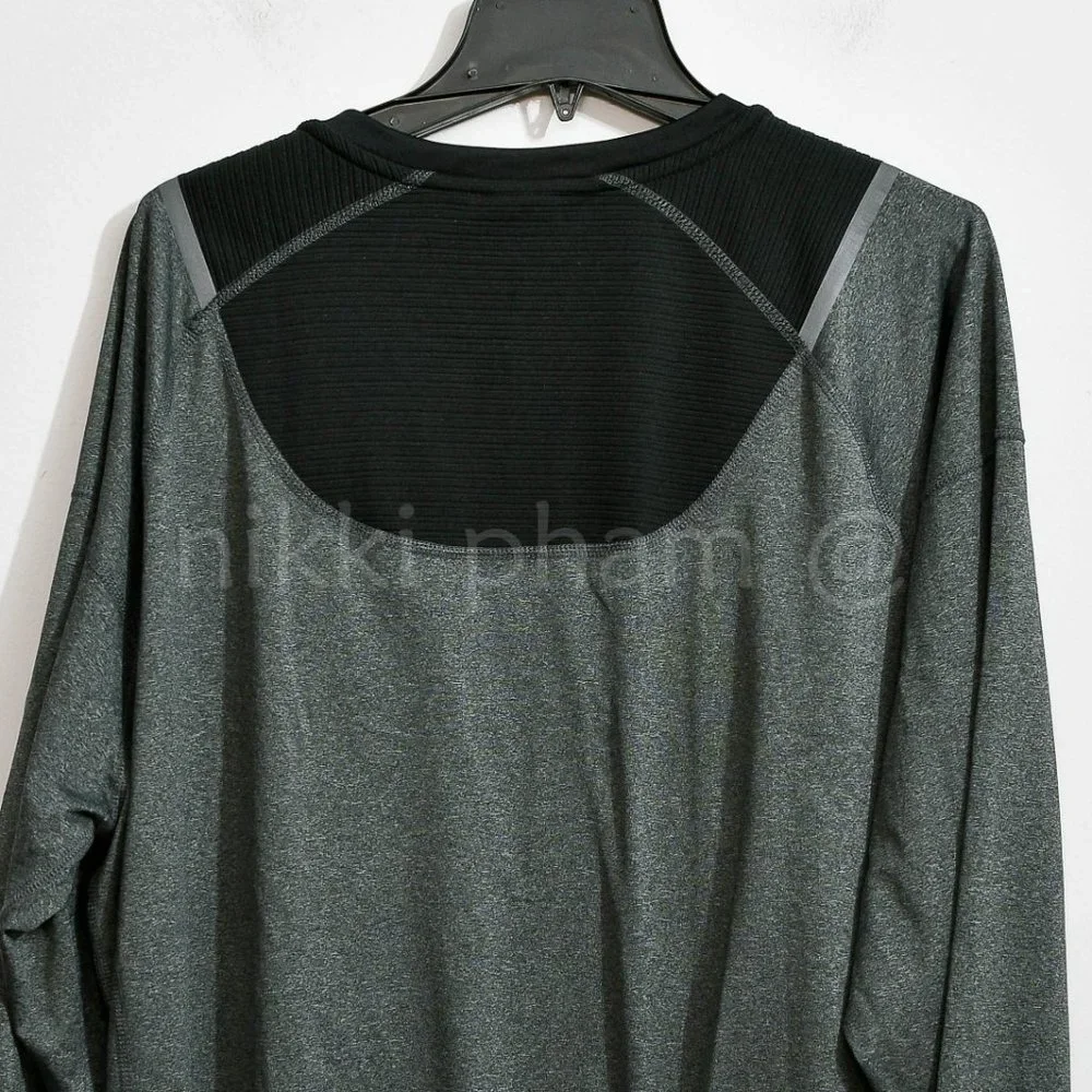 Spyder Active Men’s Long Sleeve T-Shirt in gray - Picture 4 of 4